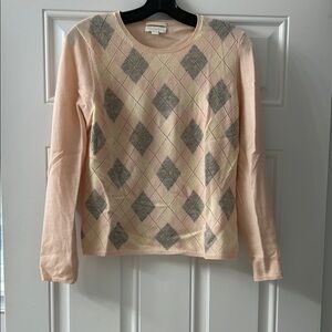 Cashmere Argyle Sweater